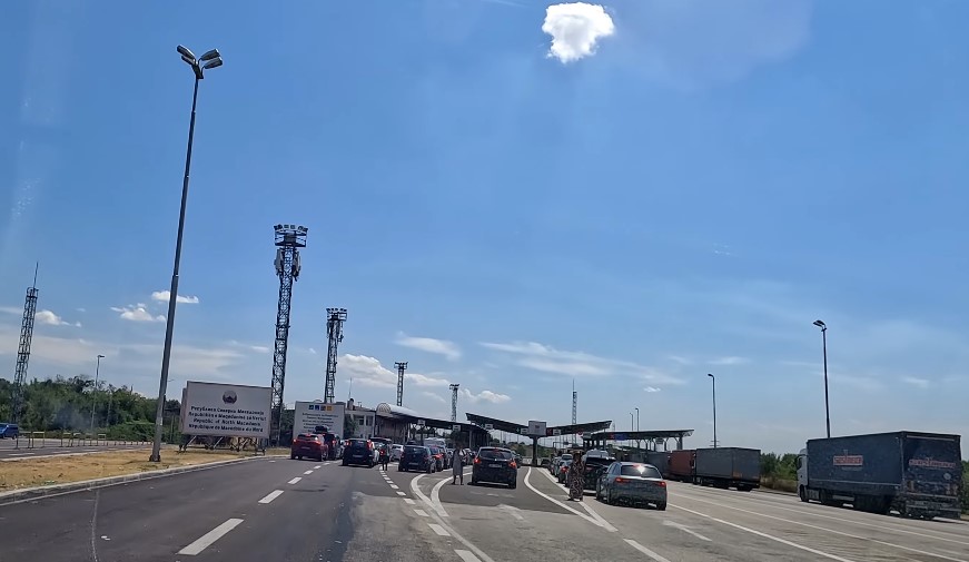 Granični prelaz Makedonije i Srbije
