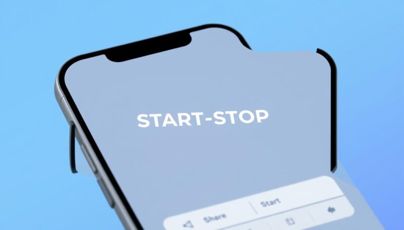 START-STOP aplikacija